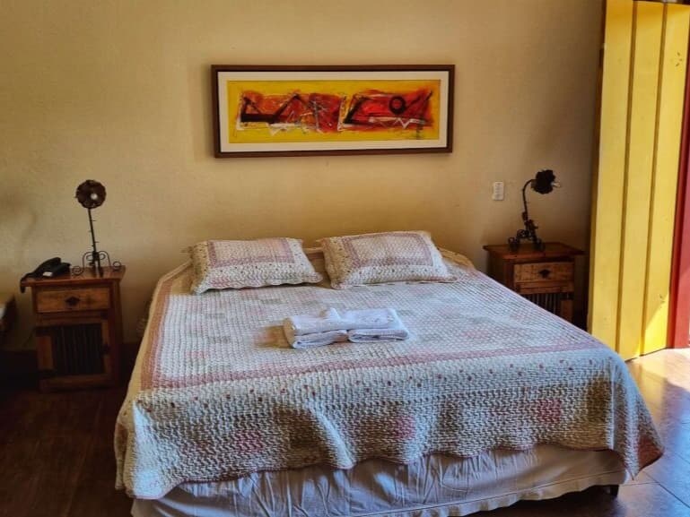 Quarto Luxo com Varanda - Hotel Fazenda Palestina