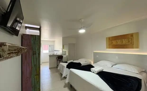 Flat 1º Andar Lateral - Apart Hotel Porto Kanoas