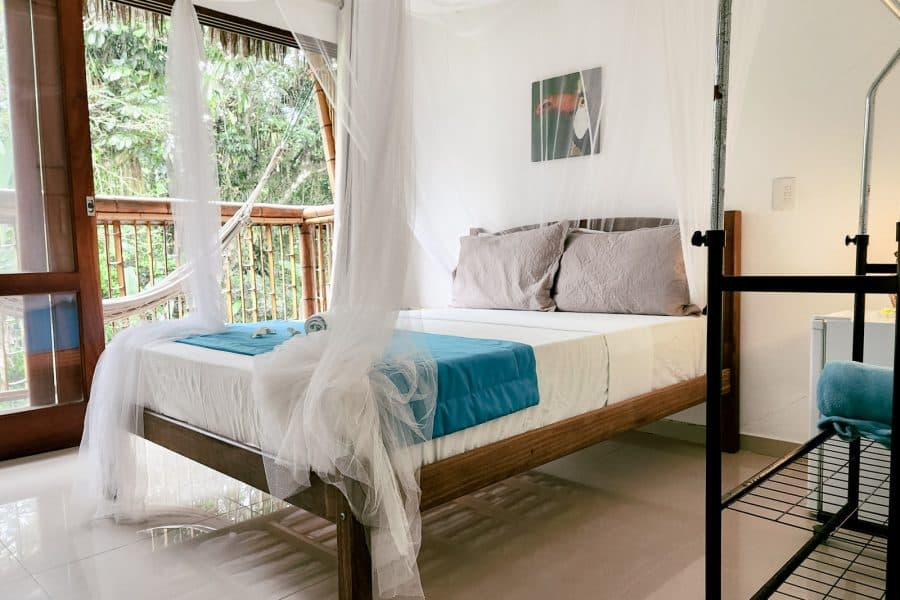 Quarto Luxo - Velinn Pousada Bali Itamambuca