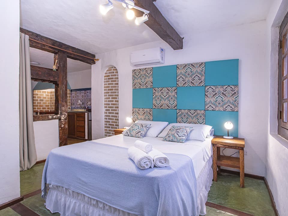 Quarto Queen - Pousada Recanto da Villa